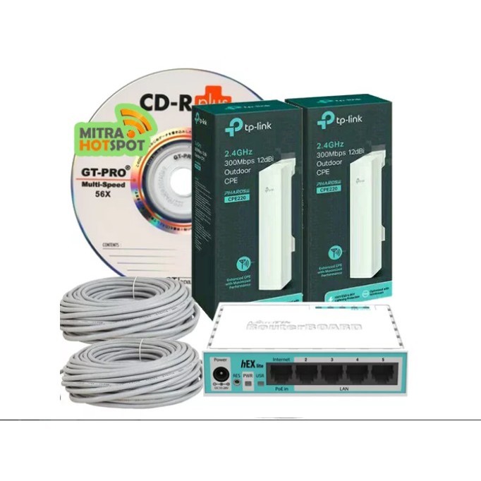 Paket Usaha Hotspot RT RW Net Sistem Voucher TP Link