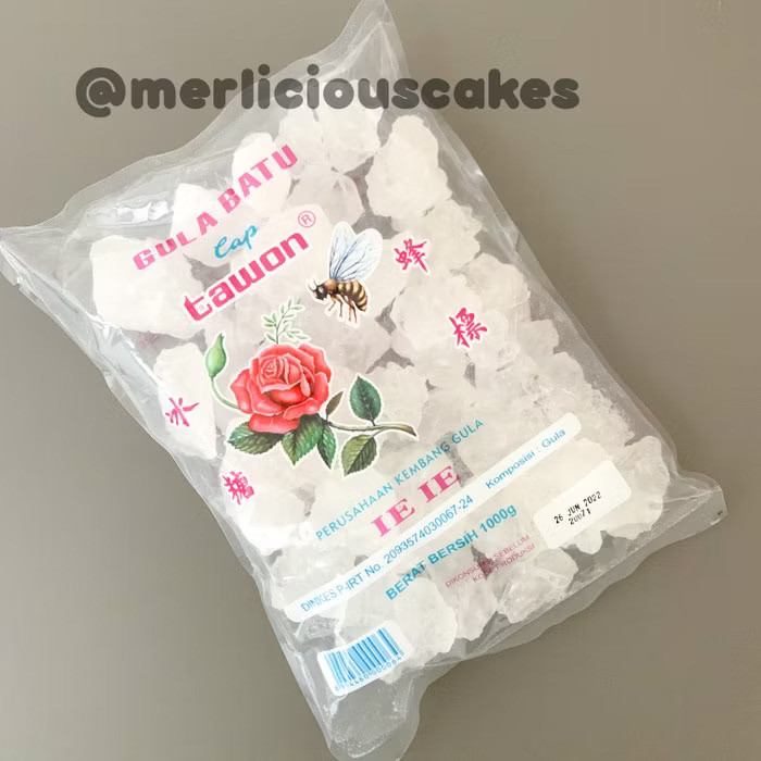 

Gula Batu Cap Tawon Ie Ie 1 Kg Untuk Geode Cake