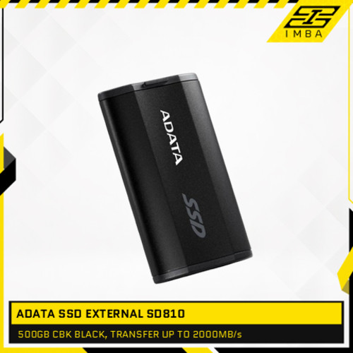 ADATA SSD EXTERNAL SD810 500GB CBK BLACK