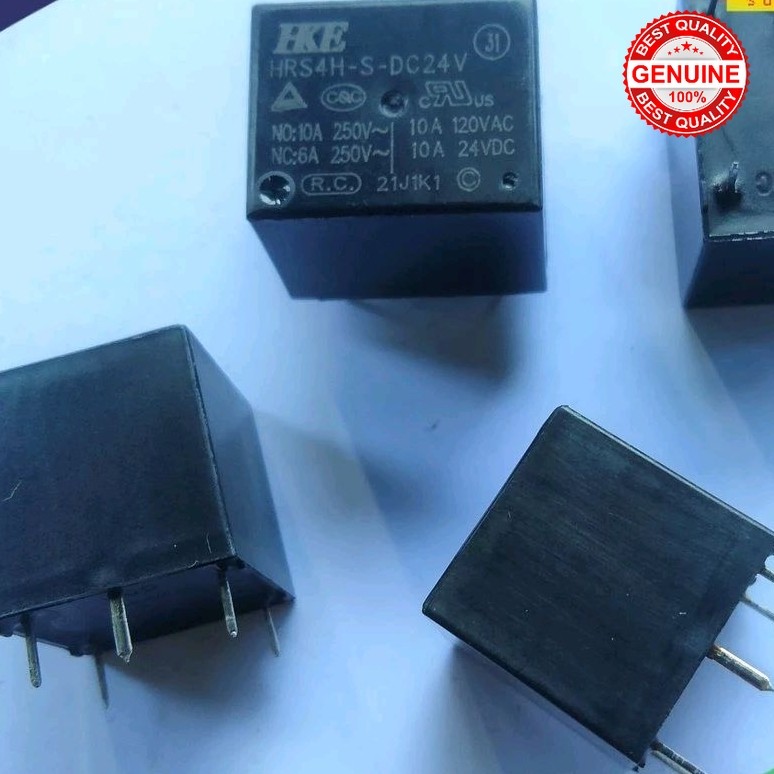 RELAY 24V 24 VOLT 5P 5 PIN 5 KAKI HKE ASLI ORIGINAL