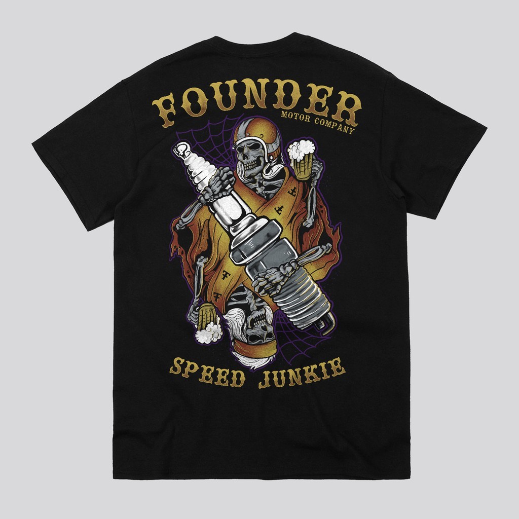 Founder Factory - Card TShirt - Black