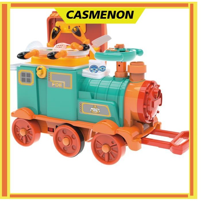 Koala Diary Remote Control Train Set mainan edukasi mobil kendaraan - Kitchen Set