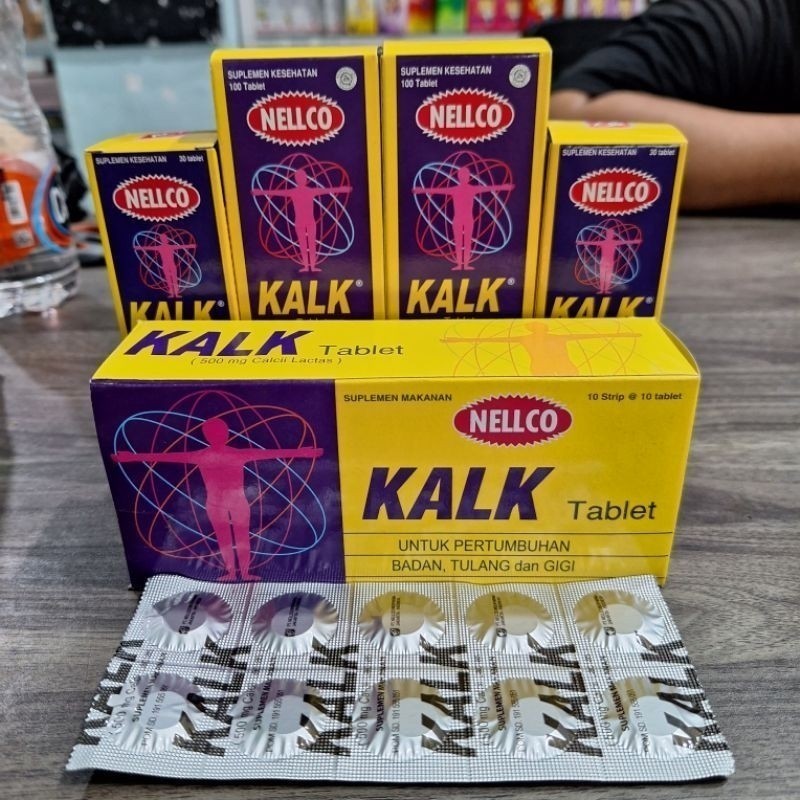 NELLCO KALK (Untuk Pertumbuhan Badan, Tulang & Gigi) - KDY
