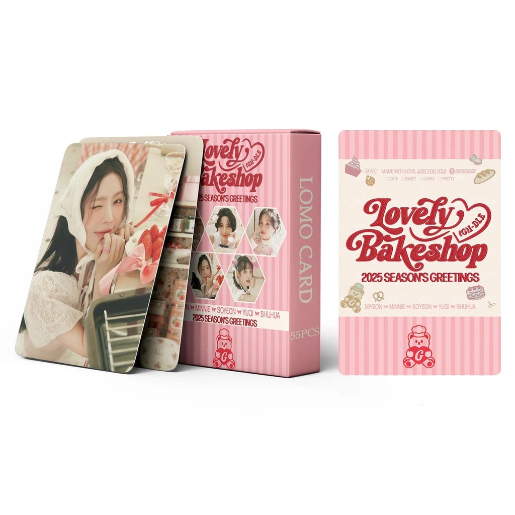 55PCS Gidle New Album Nxde Lomo Card World Tour Photocards I Never Die I Burn Postcards (G)I-DLE Pho