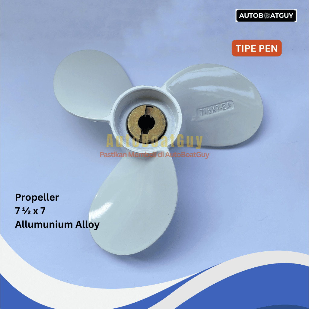 Propeller Yamaha 4 / 5 PK TIPE PEN ( Baling-Baling Mesin Tempel )