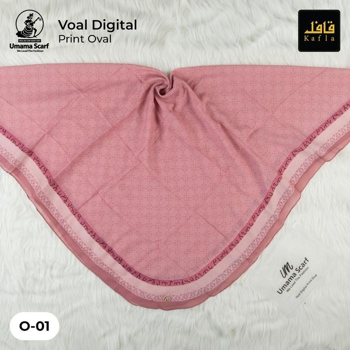 ☆ ★ ✮ ★ ☆BEST~Trend Fashion Hijab Voal Digital Print Oval  Umama Scarf/LaserCut/110x110cm  Metal  Lo