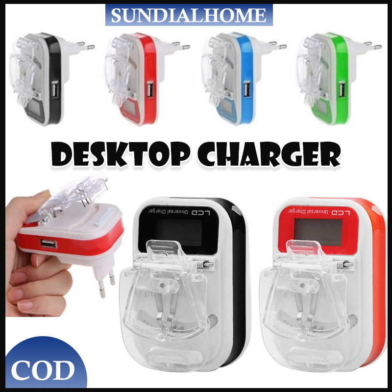 CHARGER KODOK LCD KAKI PANJANG LIPET USB/Charger Kodok LCD Universal/Charger Kodok Indikator