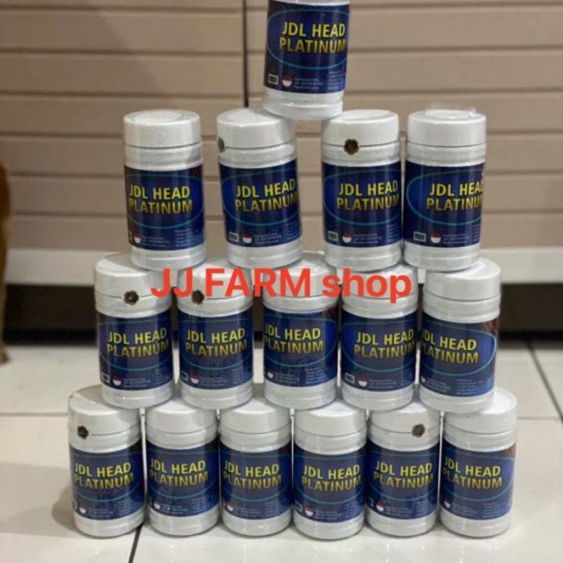 PELET JDL HEAD PLATINUM ORIGINAL jenong & JDL BABY PROSPEK mutiara top pelet pakan ikan louhan lohan