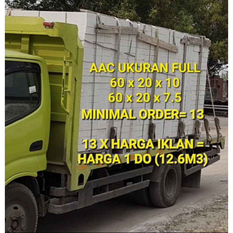 Hebel Bata Ringan AAC Grade A Grosir Murah