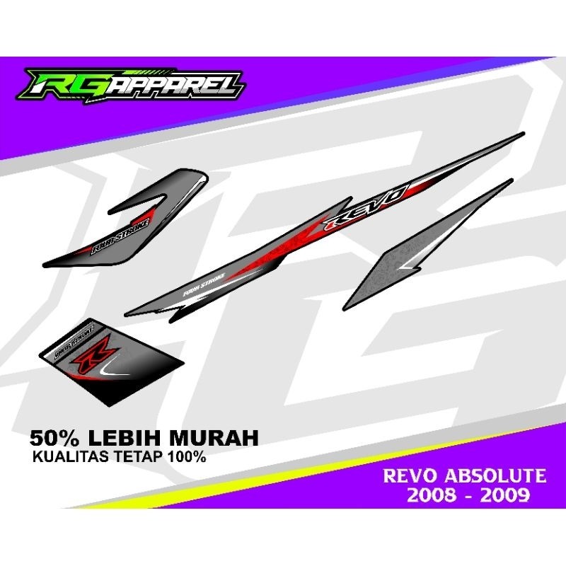 STRIPING REVO ABSOLUTE 2008-2009 STRIPING REVO ABSOLUTE 2008-2009
