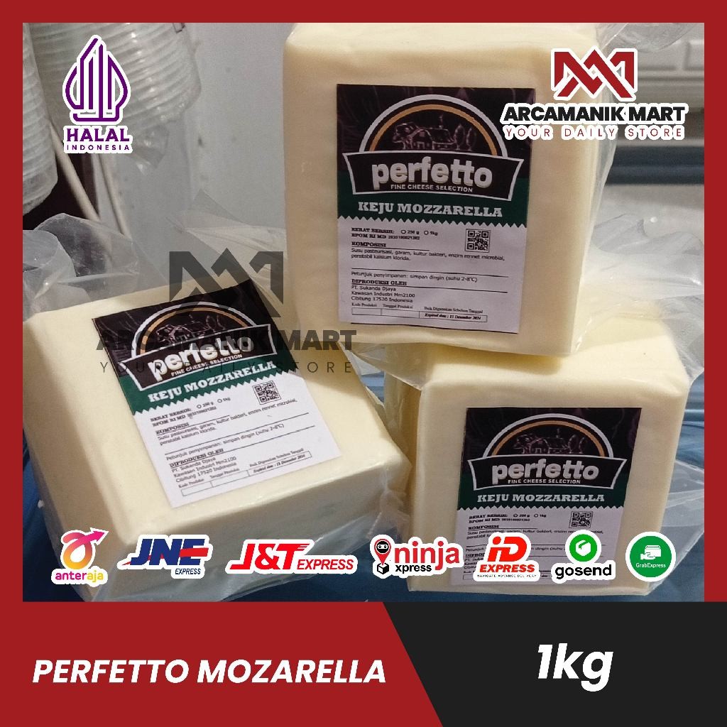 KEJU MOZARELLA PERFETTO 1KG / PERFETTO MOZARELLA 1KG