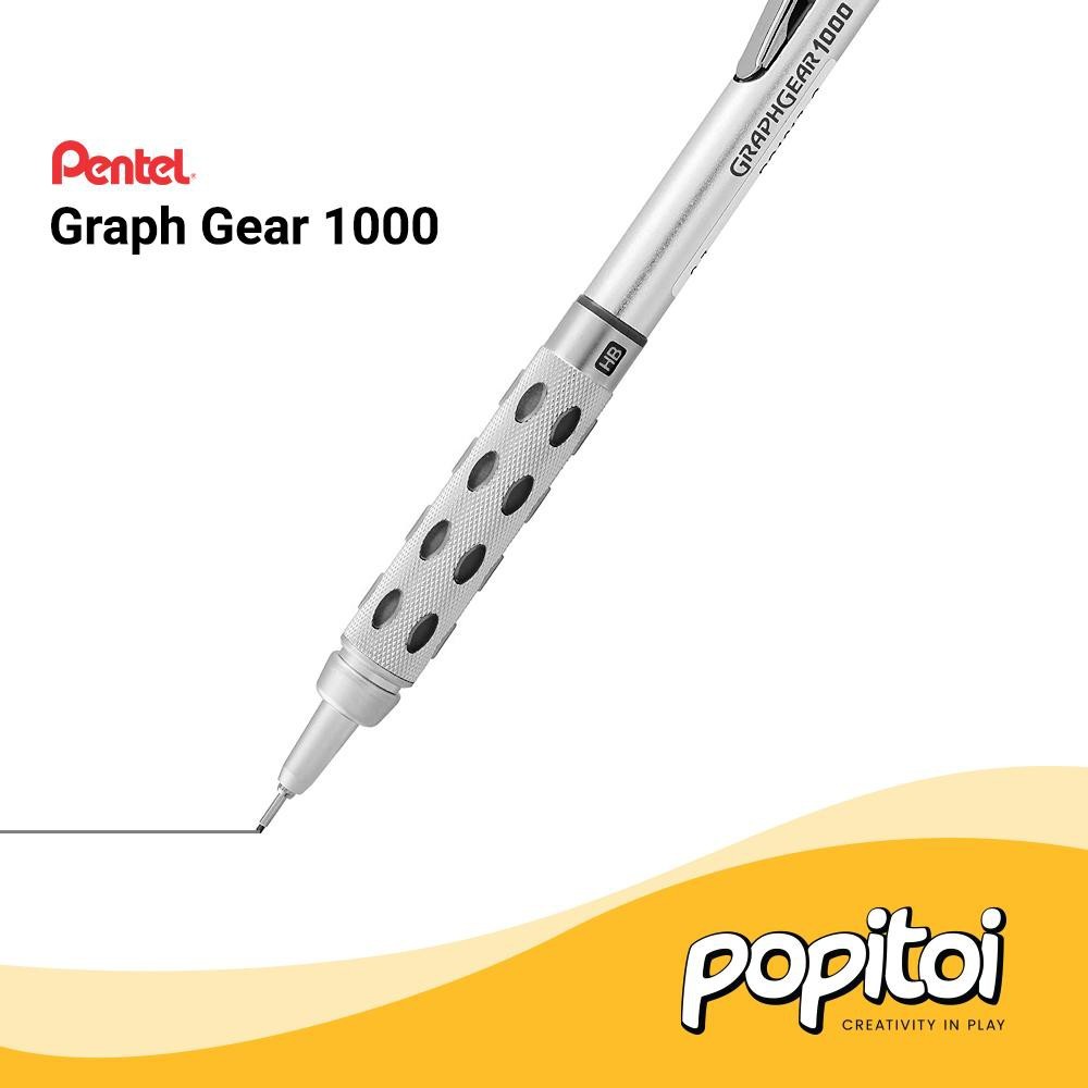 Pentel Graph Gear 1000 Mechanical Pencil GraphGear Pensil Mekanik