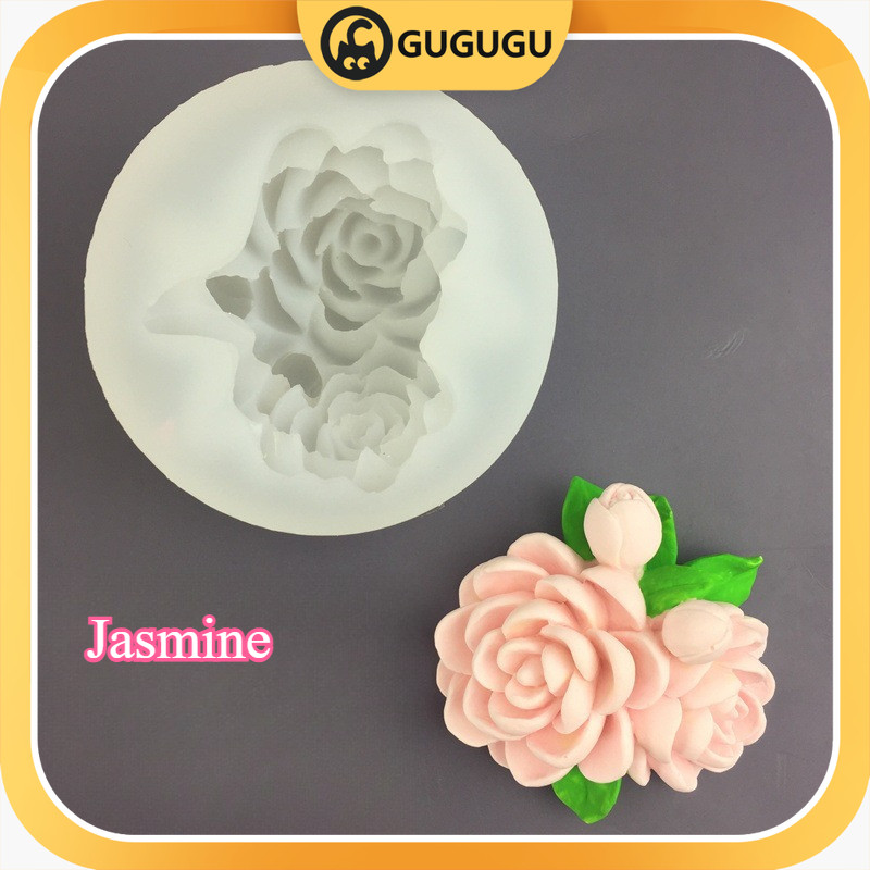 Melati Cetakan Puding 3d Silikon Bunga Cetakan Jelly Cetakan Puding Bunga Daun Flower/Cetakan Siliko
