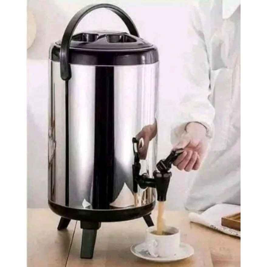 termos air milktea bucket 12 Liter/ milk tea
