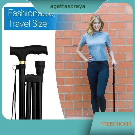 Tongkat Alat Bantu / Tongkat Jalan / Alat Bantu Jalan Kaki 1 Tapak Alat Bantu