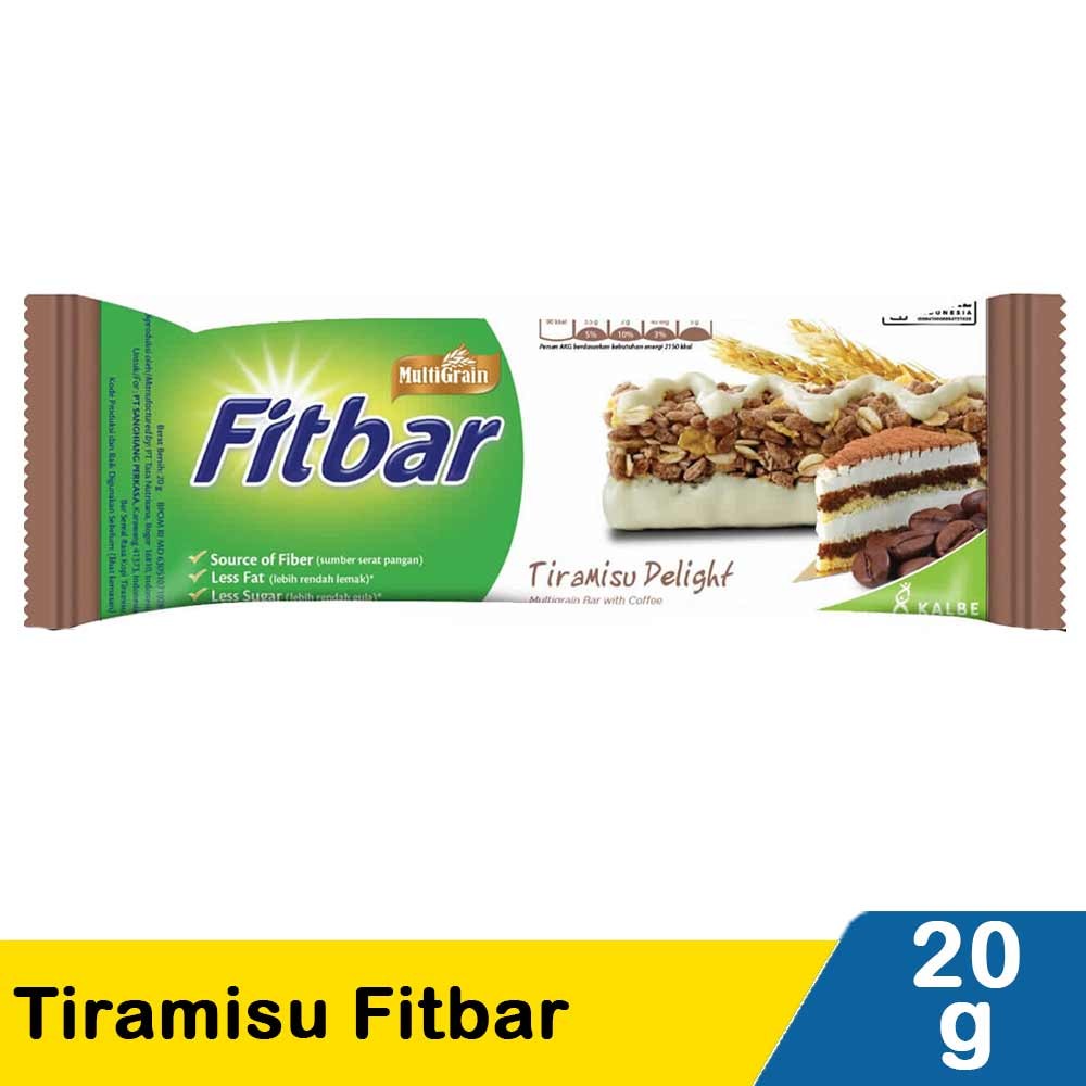 FITBAR TIRAMISU FITBAR  20g