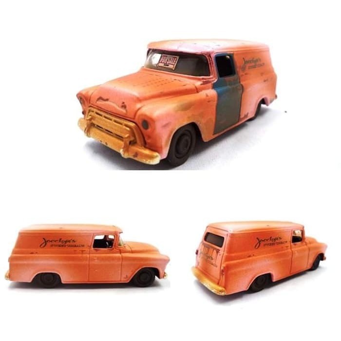 Jada For Sale 57 Chevy Suburban Orange Loose Diecast 1/64 Original