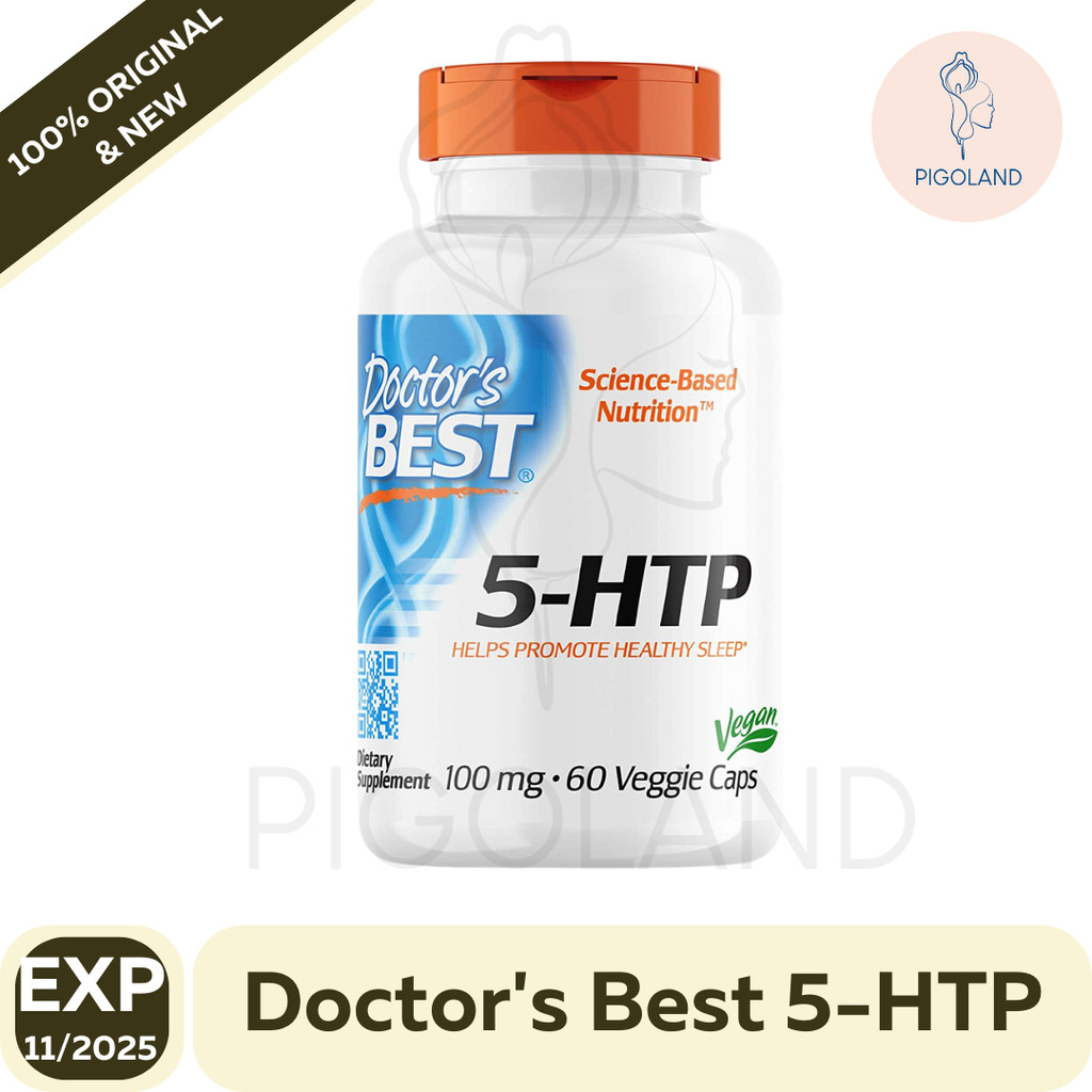 Doctor's Doctors Best 5-HTP 5HTP 5 HTP Obat Bantu Tidur Insomnia