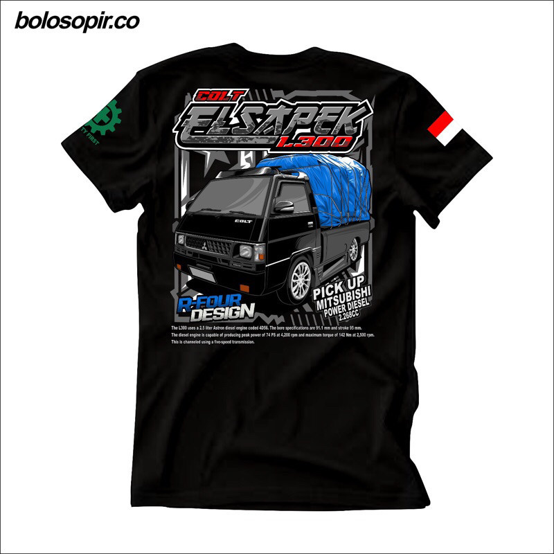 LuckyStore kaos ELSAPEK kaos L300 kaos pick up kaos dewasa terbaru dan terlaris