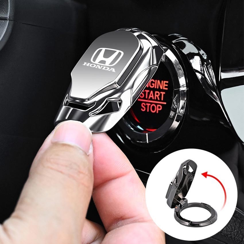 Cover Button Start Stop Engine Dengan Logo Honda Tutup Tombol Start Mobil Premium Penutup Pelindung