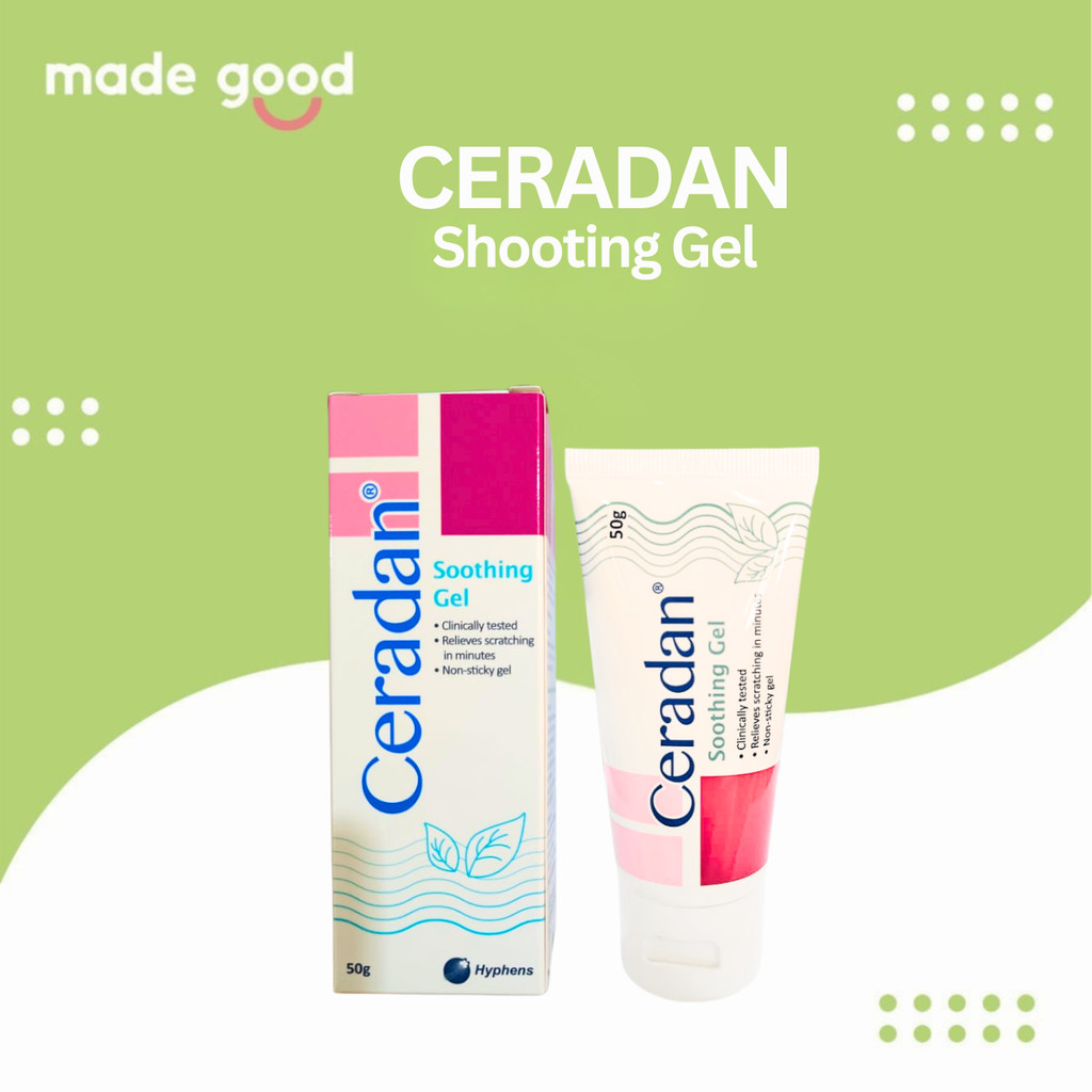 Ceradan Gel Pereda Gatal 50g – Soothing Gel untuk Kulit Kering & Alergi