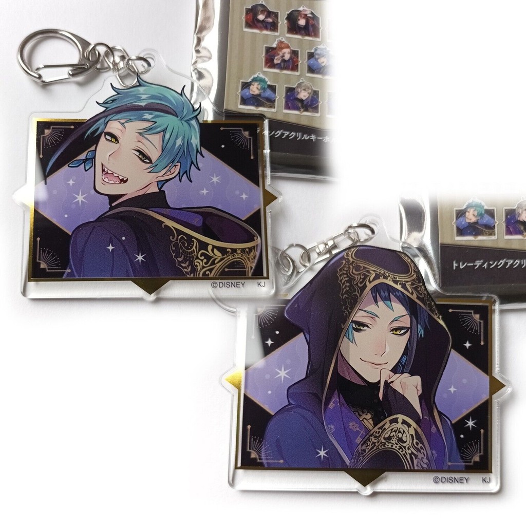 Anime Peripheral Game Twisted Wonderland Grimre Crowler Uni Cartoon aracter Acrylic Pent Key ain Pro