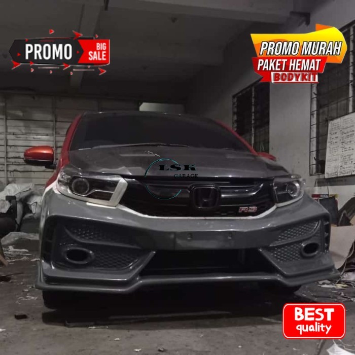 Bodykit Mobilio Brio Type R depan aja wo
