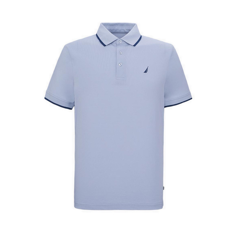 Nautica Men's Polo Pique Yd - Blue