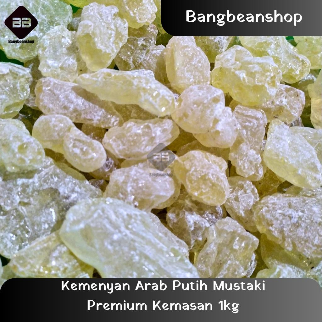Kemenyan Arab Putih Kemasan 1kg Original Menyan Arab Premium Dupa Pengharum