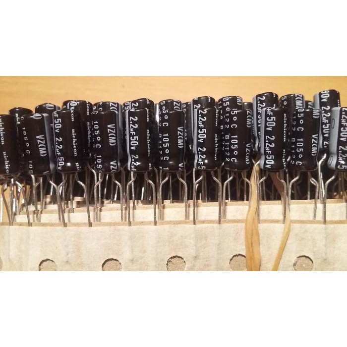 LEW99 Elko Elco 2,2uf/50v 2,2uf 50v VZ Series Nichicon