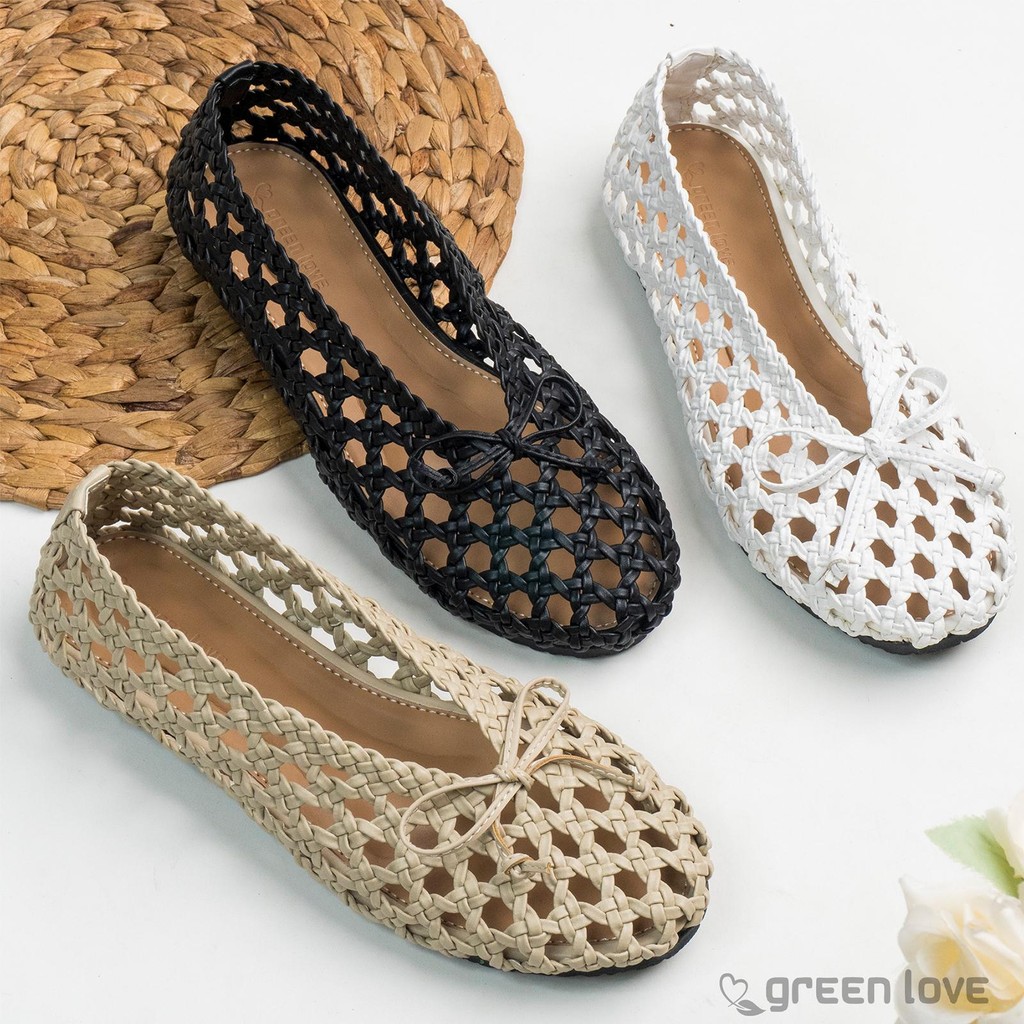 Green Love Sepatu Flatshoes Wanita VIERA