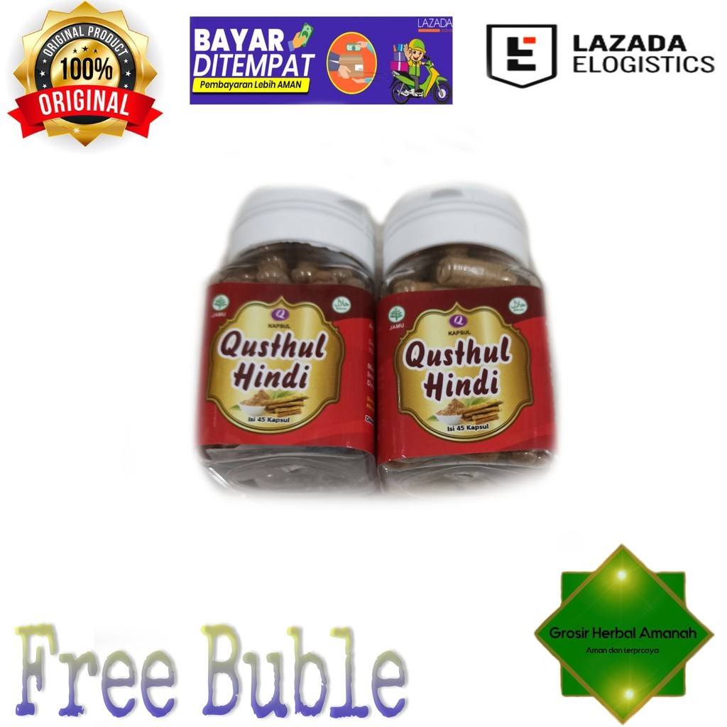 Best Seller.. Kapsul Qust Al Hindi // Kapsul Qusthul Hindi 45 Kapsul Qist Qust Al Hindi  Adi Hidayat