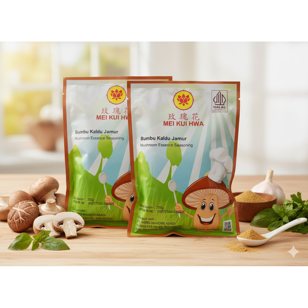 Mkh Kaldu Jamur Mokucin Penyedap jamur