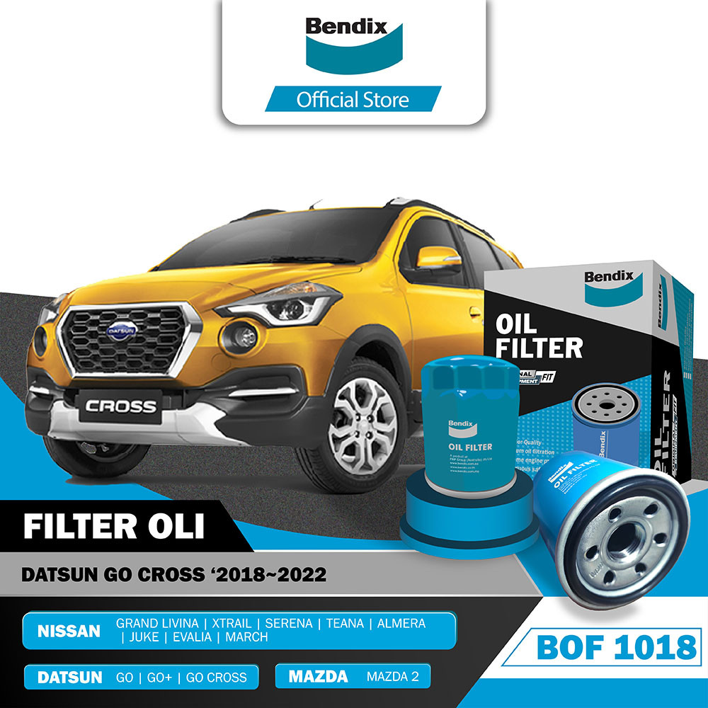 Bendix Filter Oli Saringan Oli Mobil Datsun Go Cross 2018-2022 - BOF1018