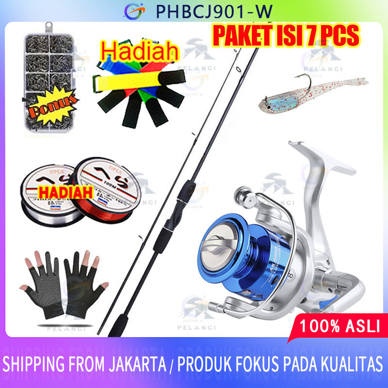 Joran Ul Ultra Light Baitcasting Dan Spinning Renlong 160 180 210 / pancing 1 set lengkap kuat / jor