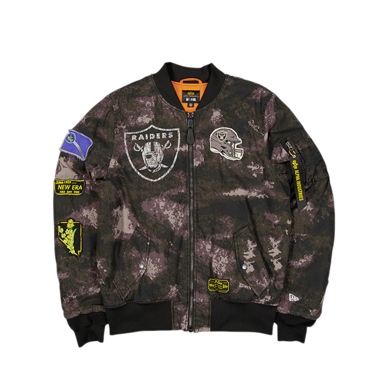 New Era Jacket Alpha M Ecom Las Vegas Raiders Men's Jacket - Black