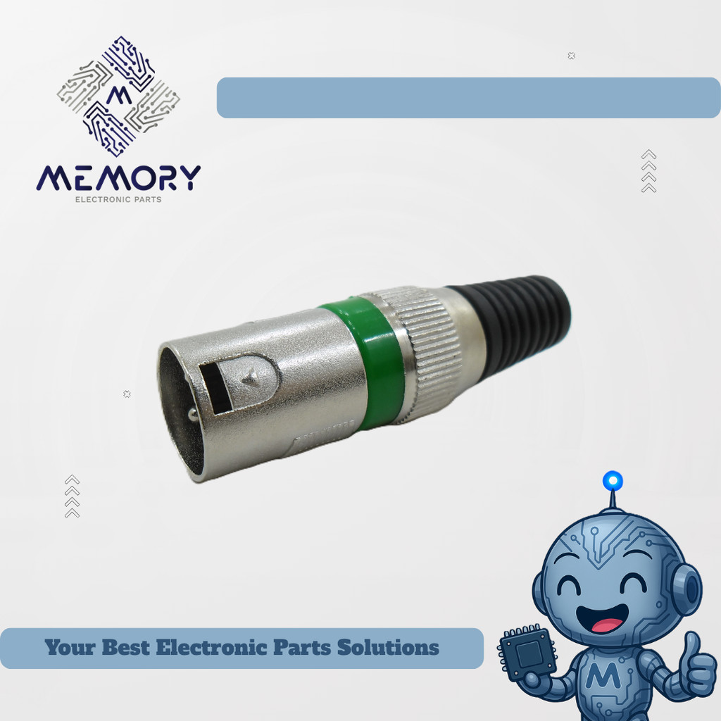 Jack Canon Canare (Male) 3Pin