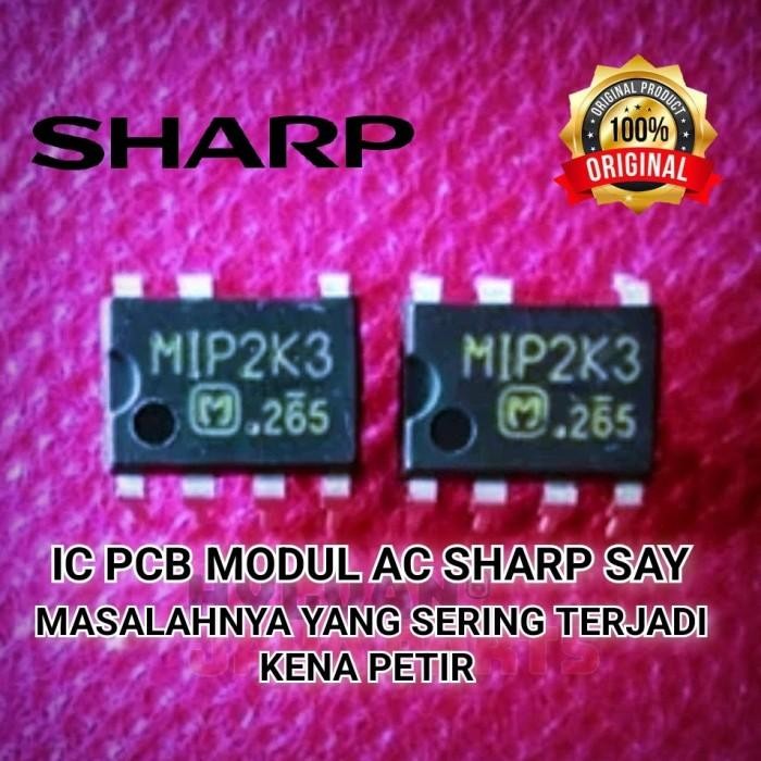 IC PROGRAM PCB MODUL AC SHARP SAY R32 Sudah QC