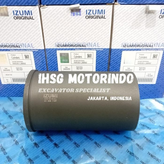 SLEEVE BORING FORING LINER HYUNDAI R220-9 R220 9 LINER  6D16T MITSUBISHI IZUMI JP