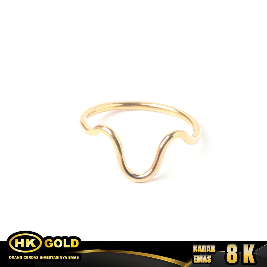 Cincin Emas 8K Type 1482 HK GOLD