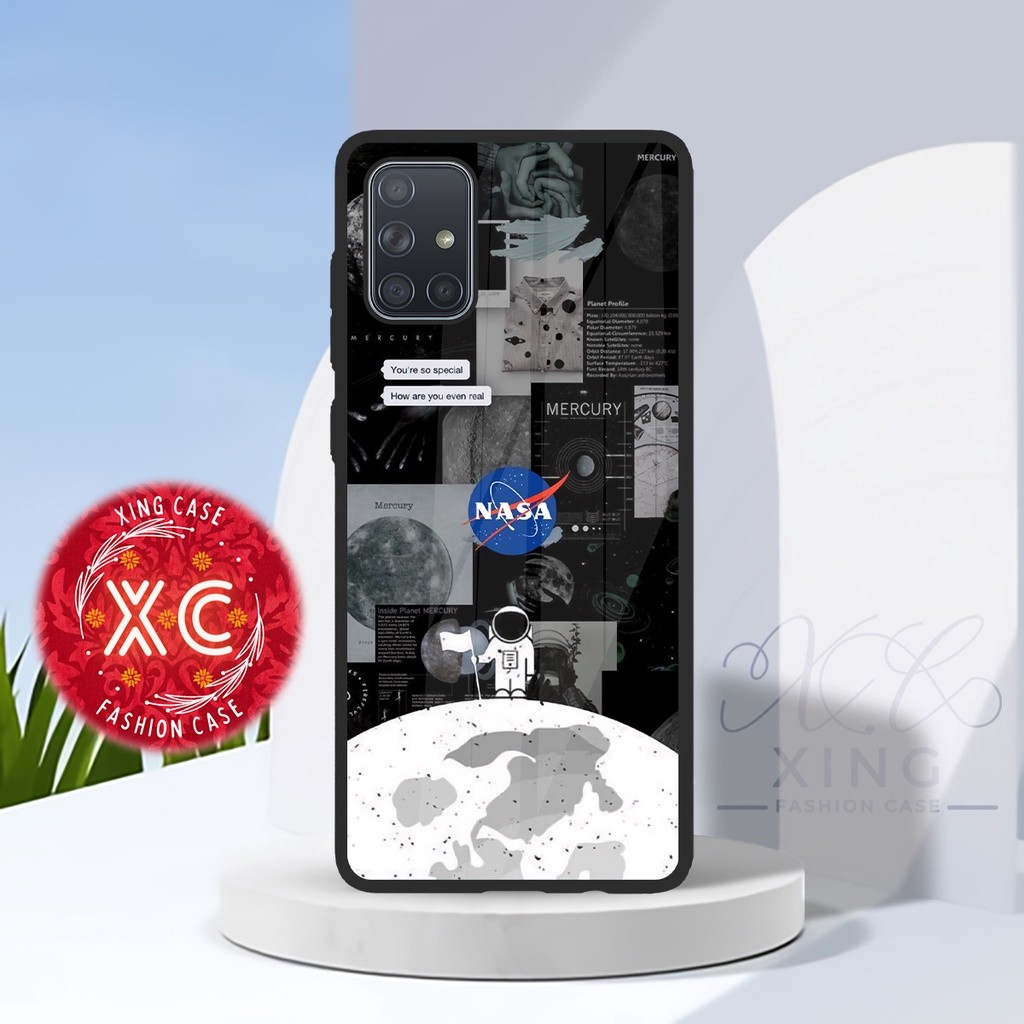 |EZ08| XING CASE HP SAMSUNG A71 A51 A31 M51 GLOSSY KILAU EFEK KACA | REQUEST CASE HP CUSTOM SOFTCASE