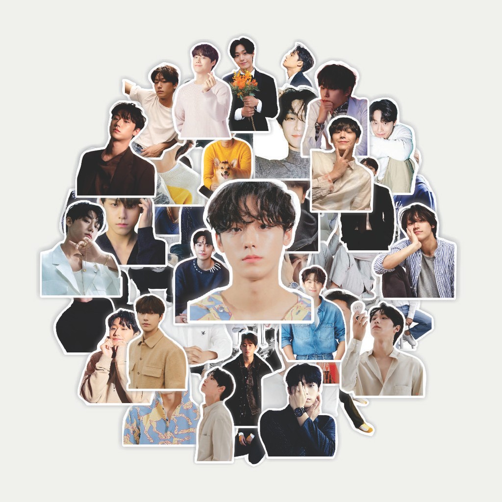 Sticker Pack Stiker Aktor Lee Dohyun | Sticker TUMBLR | Stiker LAPTOP KOPER HELM