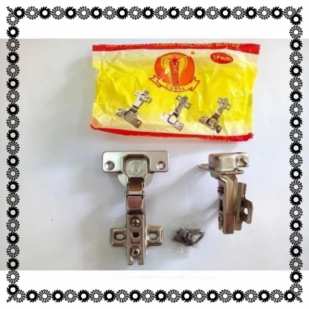 engsel sendok bengkok cobra/engsel kodok