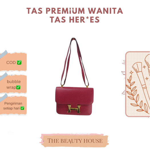 TAS SELEMPANG WANITA / TAS PREMIUM WARNA PINK