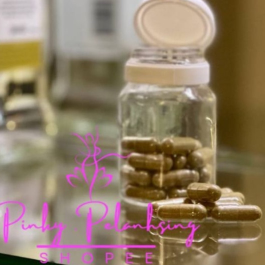 Detox Slim Pink pelansing obt Diet herbal Kapsul Hijau Peluntur Lemak ready TOKO GENI IRENG