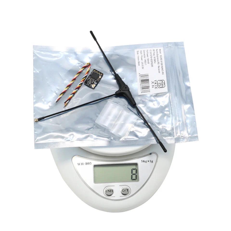 Rc Receiver ELRS 915MHz NANO ExpressLRS Receiver with T type Antenna Support Wifi upgrade for RC FPV
