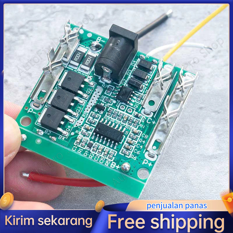 MODUL BMS 5S LXT UNIVESAL BISA UNTUK BATERAI 20V 21V 24V 36V 48V 88V 99V 128vf  Bms Baterai Cordless