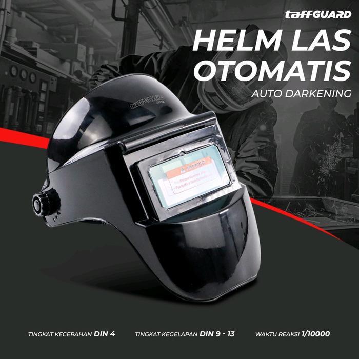 Taffguard helm las otomatis auto Darkening solar - Perlindungan Maksimum welding helmet tanpa garans