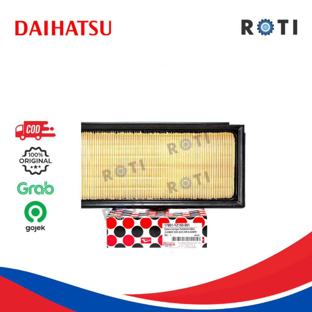DAIHATSU 17801-YZ150-001 FILTER UDARA NEW GREAT XENIA 1.3