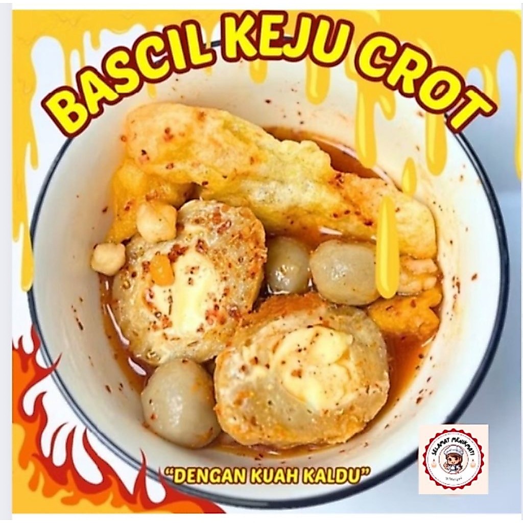[BASCIL KUAH KEJU CROT] BASO DAGING CILOK KEJU CROT